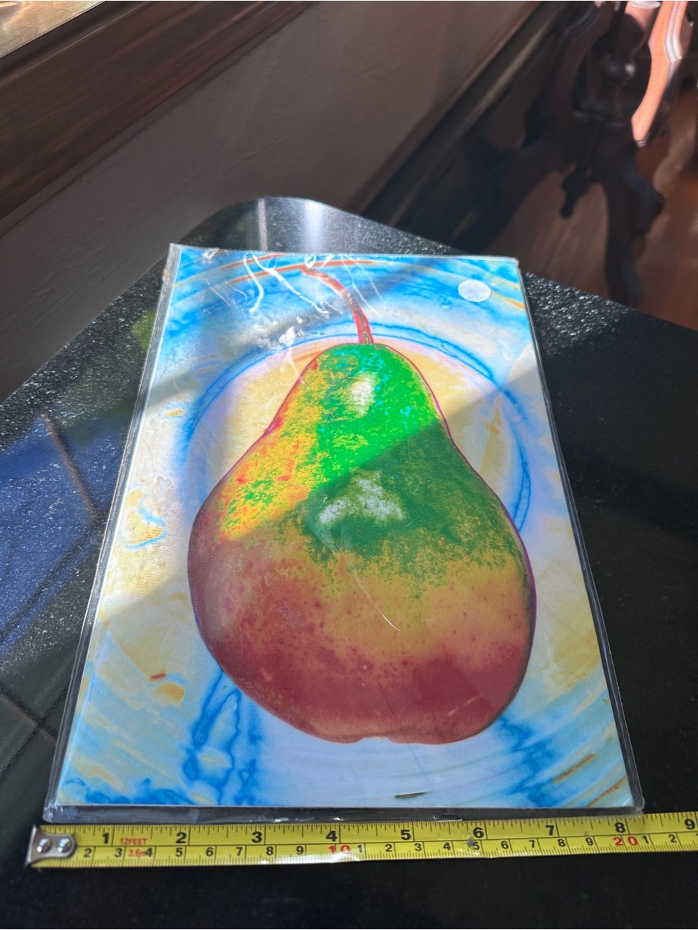 Vibrant Pear Pop Art Print - BoShe photography/art - Picture 4 of 5